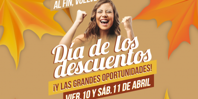 ¡En abril vuelven los descuentos!