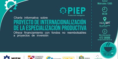 Charla informativa sobre Proyecto de Internacionalización de la Especialización Productiva