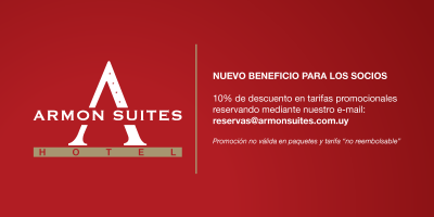 Nuevo beneficio para socios – Hotel Armon Suites