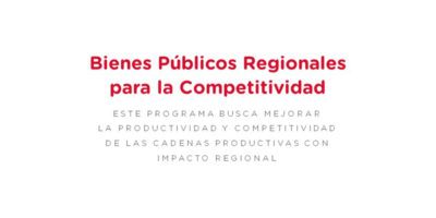 Presentación: Bienes Públicos Regionales para la Competitividad