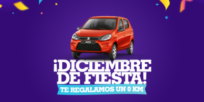 ¡Diciembre de fiesta! Te regalamos un 0 km.