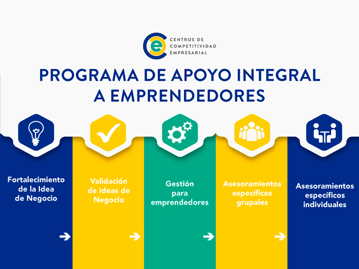 Programa de apoyo integral a emprendedores y empresarios Centro